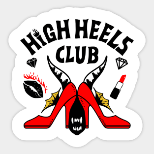 HIGH HEELS CLUB Sticker